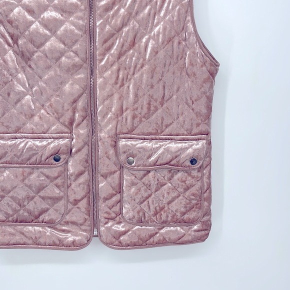 ACTIVE USA Blush Quilted Vest - Picture 3 of 4